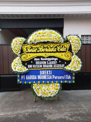 Papan Bunga Duka di Kalirejo