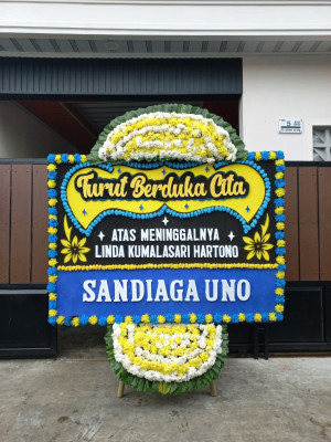 Papan Bunga Duka di Kalirejo