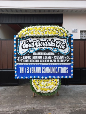 Papan Bunga Duka di Kalirejo